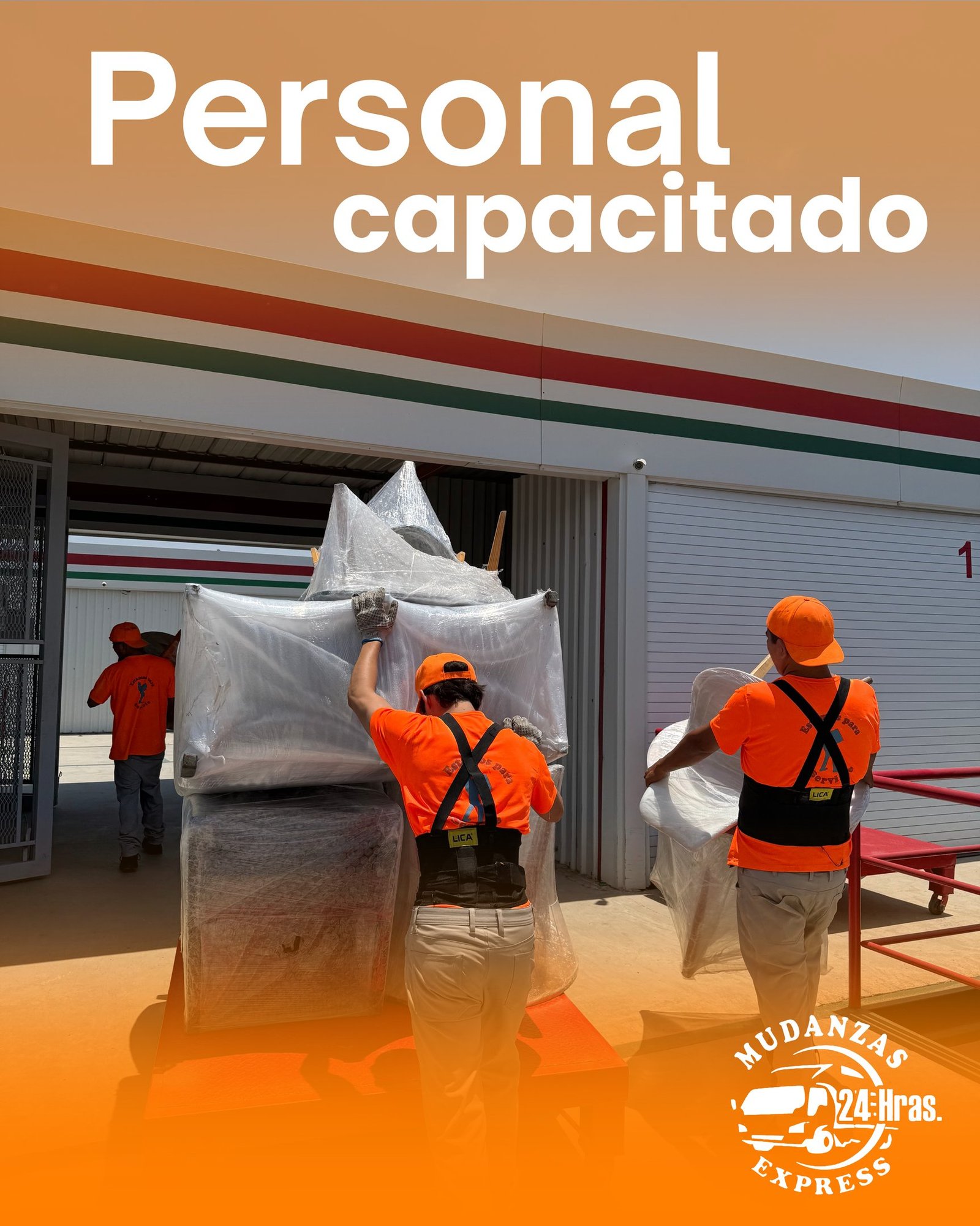 Personal capacitado de Mudanzas Express